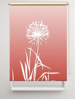 Rollo Allium 24 blanco pfeffer, Rollo, Motivrollo, Rollo mit Druck, Fotorollo, bedrucktes Rollo, Fensterrollo,verdunkelndes Rollo, Sonnenschutz Rollo